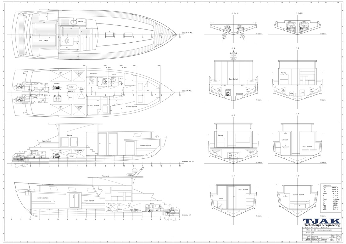 Plan constructie catamaran